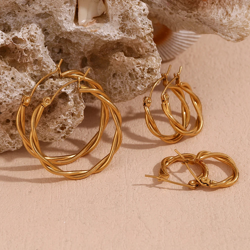 ETHEREAL HOOP - GOLD